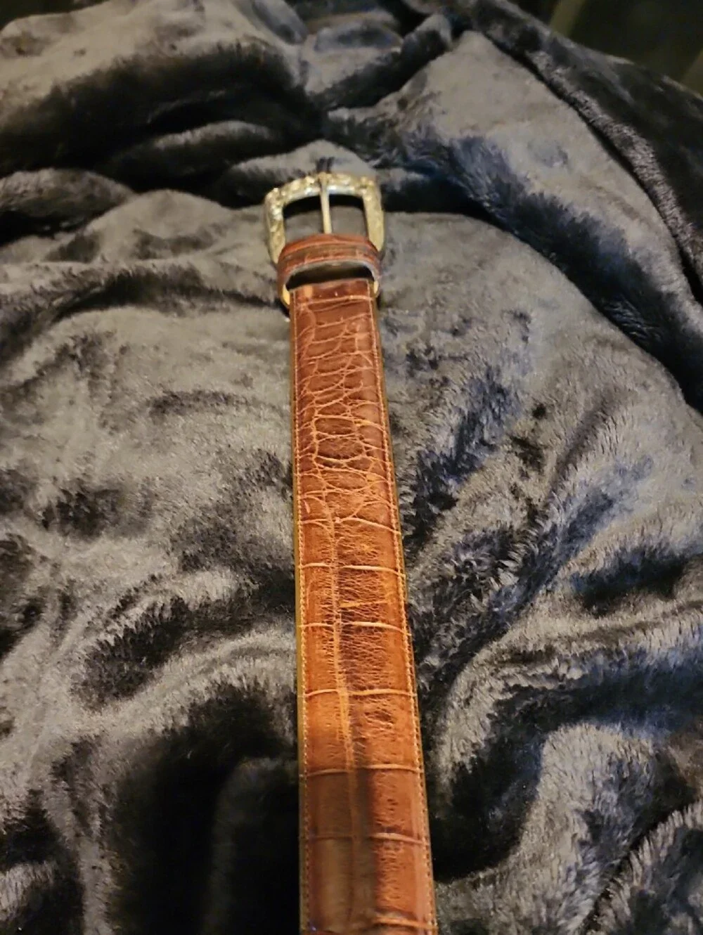 lady nadim brown croc